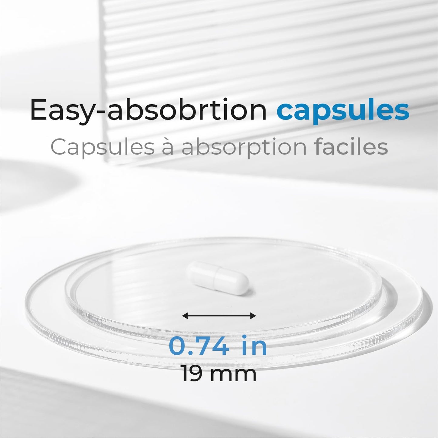 Vitamin B6 100 mg - 60 Capsules B6 Pyridoxin - Supports Energy Production & Metabolism - 2 Months supply Vitamin B6 supplement Made in Canada, Non-GMO, Vegan