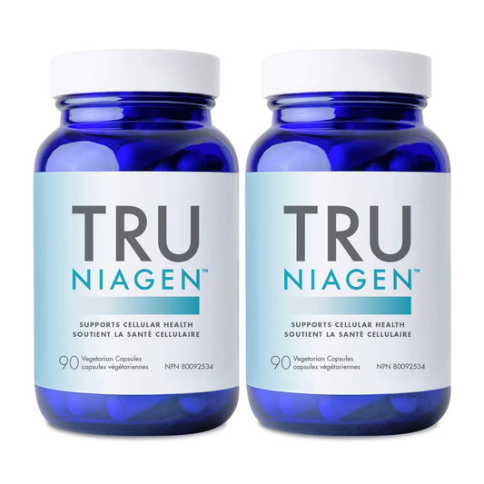 TRU NIAGEN NAD+ Supplement More Efficient Than NMN, Niacinamide, Niacin. Nicotinamide Riboside Vitamin B3 for Cellular Health Patented Formula 90ct - 300mg (3 Months / 1 Bottle)
