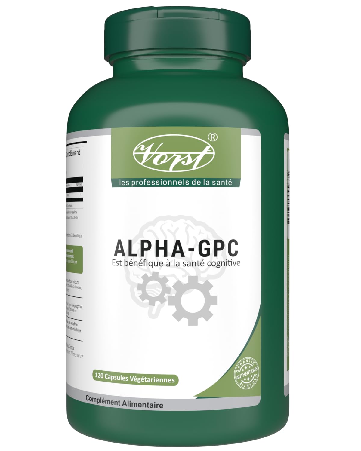 Lucid Gateway Recommends :VORST Alpha GPC 600mg 120 Vegan Capsules | Bioavailable Choline Alfoscerate Supplement for Brain Health | Powder Pills | Alternative to liquid | 1 Bottle
