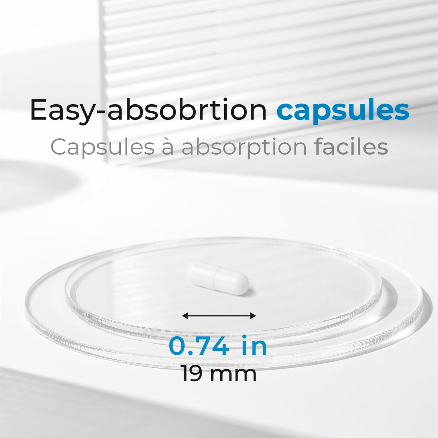 Vitamin B6 100 mg - 60 Capsules B6 Pyridoxin - Supports Energy Production & Metabolism - 2 Months supply Vitamin B6 supplement Made in Canada, Non-GMO, Vegan