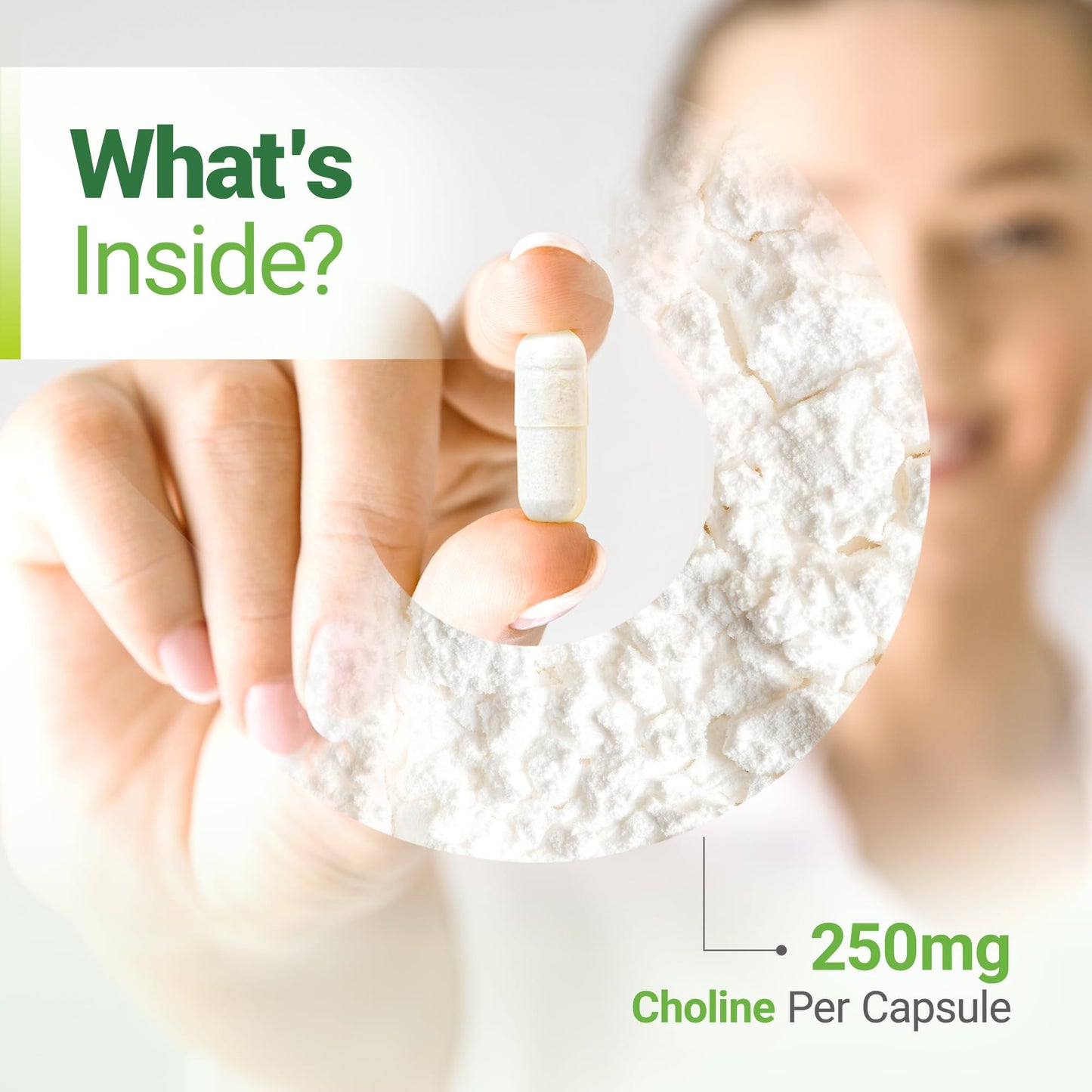 Lucid Gateway Recommends : Nested Naturals Choline Bitartrate 500mg Per 2 Capsules | High Potency Choline Supplements | Supports Cognitive & Liver Function | 100% Vegan & Non-GMO Choline | 90 Vegan Capsules