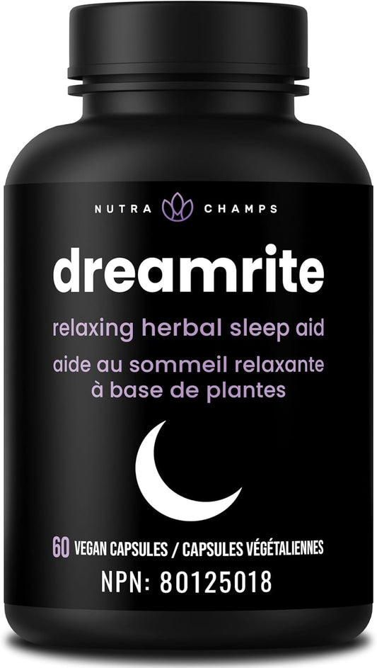 Lucid Gateway Recommends : 10-in-1 Sleep Aid Supplement– Sleeping Pills with Melatonin, Valerian Root, Chamomile, Lemon Balm, L-Theanine, L-Tryptophan, GABA, Magnesium – Sleep Cycle Support