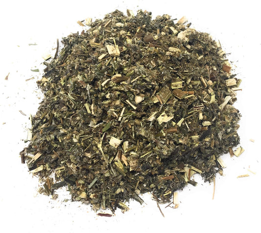 Cut Mugwort Herb - Ingredients: 100% Artemisia Vulgaris - Riverside Wormwood, Chrysanthemum Weed - Net Weight: 1.0oz / 28.5g